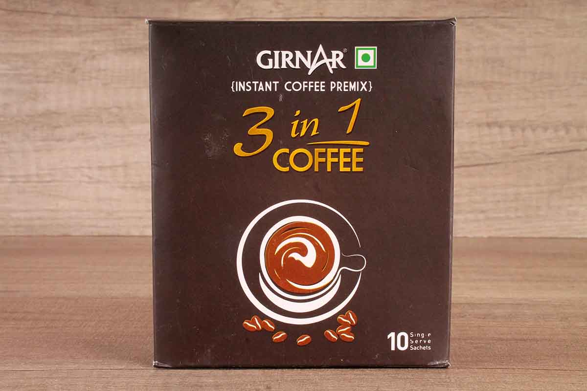Girnar 3 In 1 Instant Premix Coffee 10 Bag