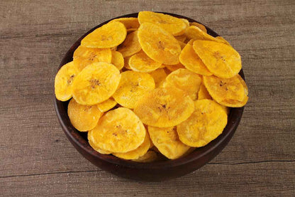 Extra Thin Salt Free Banana Chips Plain 200 Gm