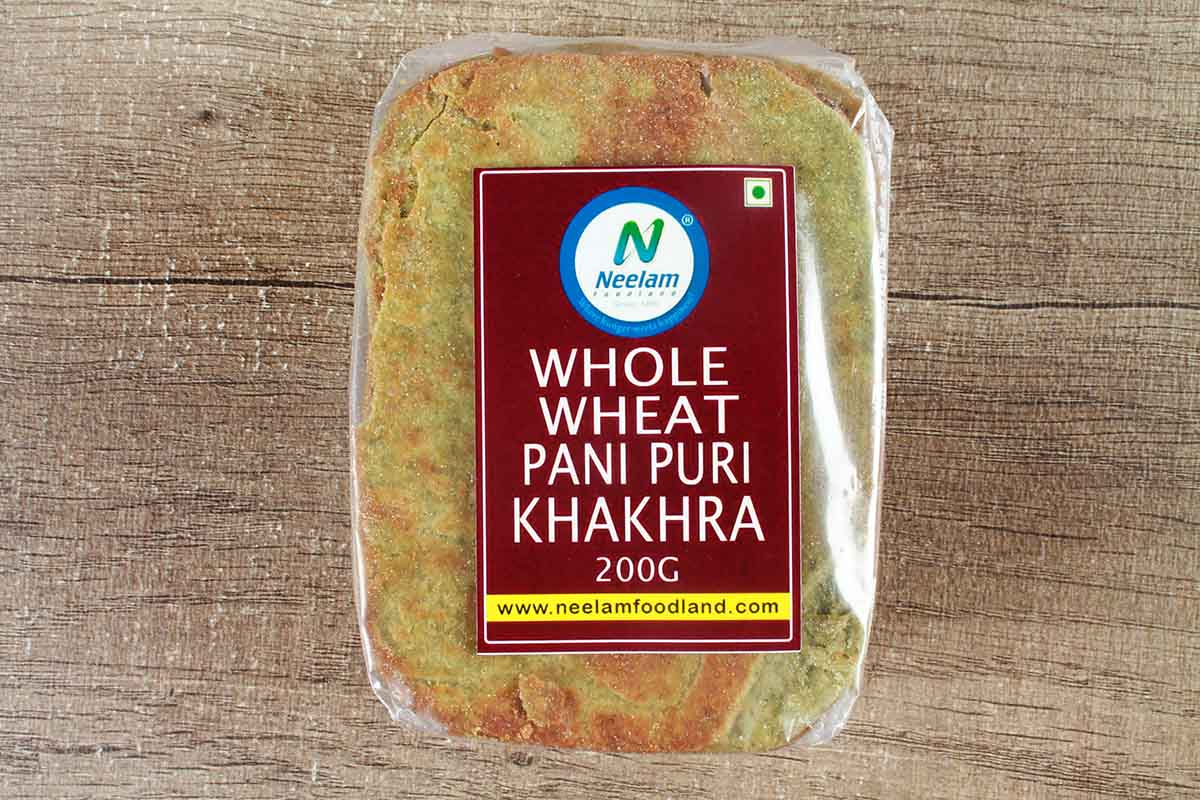 Whole Wheat Pani Puri Khakhra Mobile 200 Gm