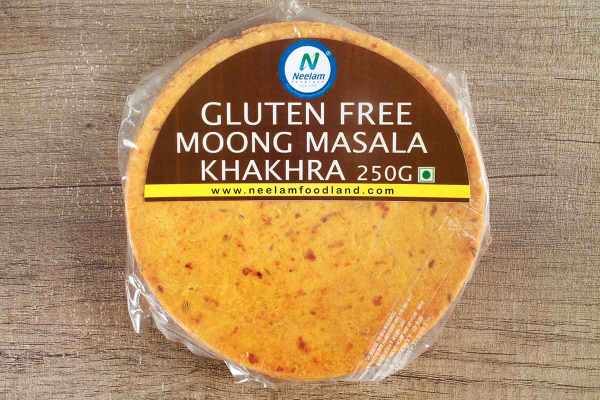 Gluten Free Moong Masala Khakhra 250 Gm