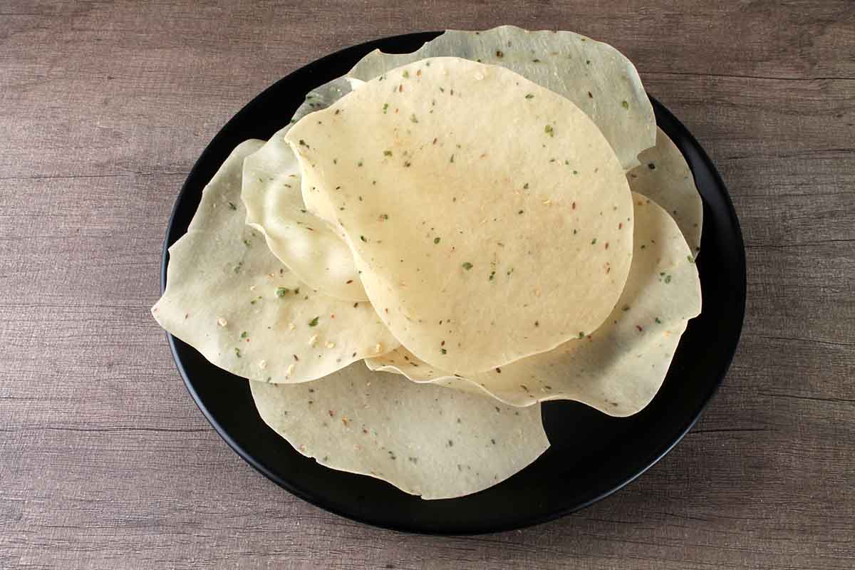 Rice Papad Green Chilly 200 Gm