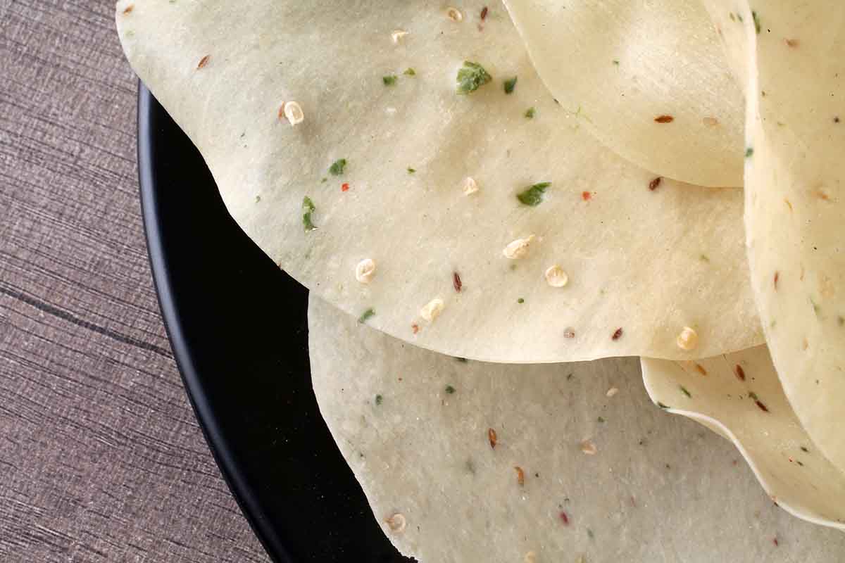 Rice Papad Green Chilly 200 Gm