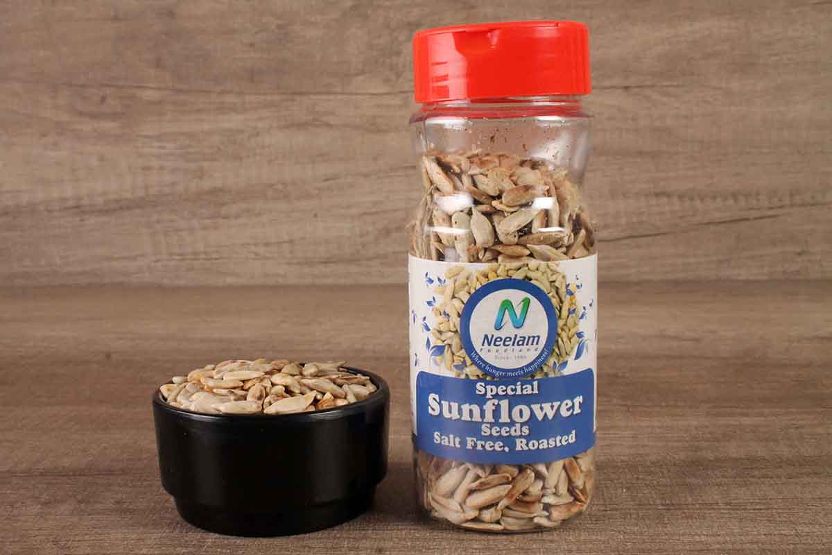 Roasted Salt Free Sunflower Seeds 90 Gm
