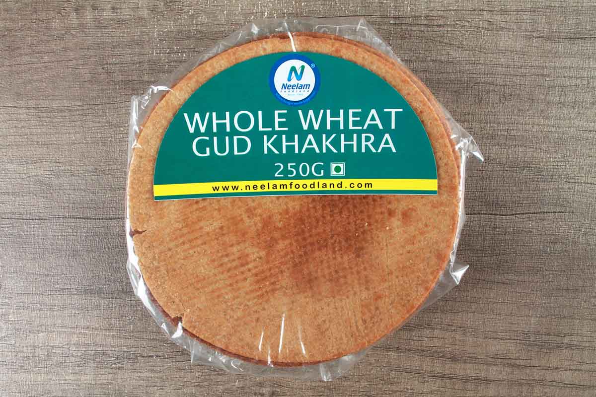 Whole Wheat Gud Khakhra 250 Gm