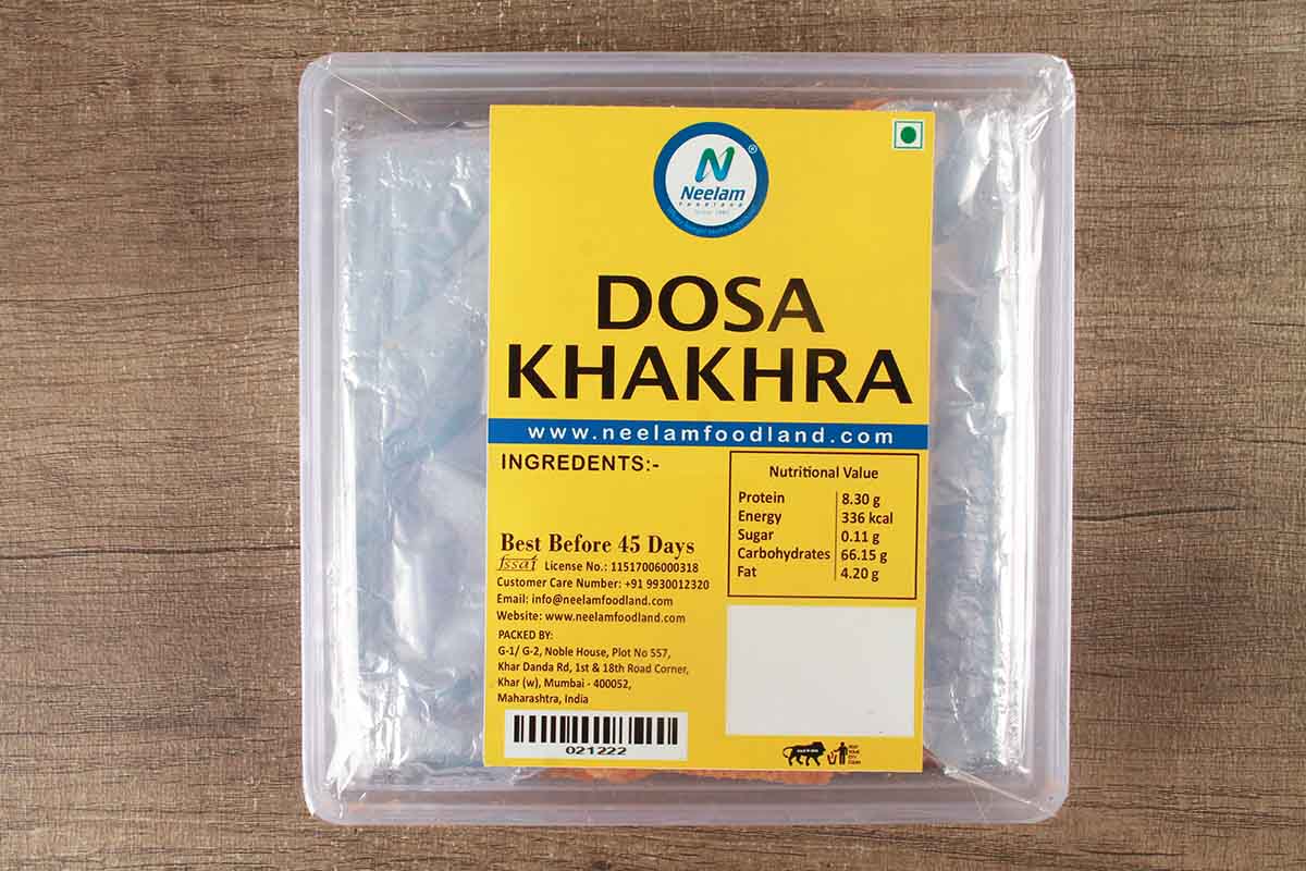 Dosa Khakhra 12 Pc