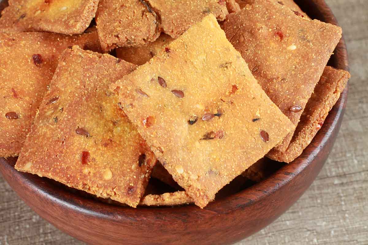 Roasted Methi Cracker Gluten Free 200 Gm