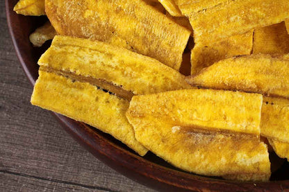 Salt Free Banana Chips Plain 200 Gm