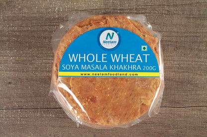 Whole Wheat Soya Masala Khakhra Mini 200 Gm