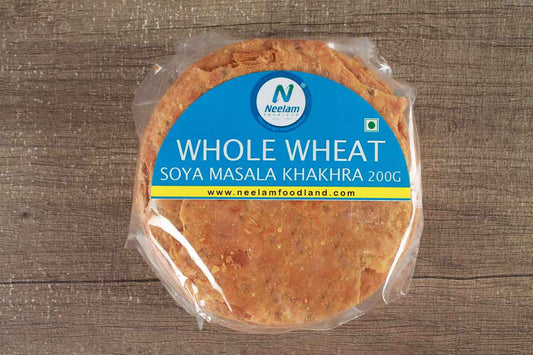 Whole Wheat Soya Masala Khakhra Mini 200 Gm