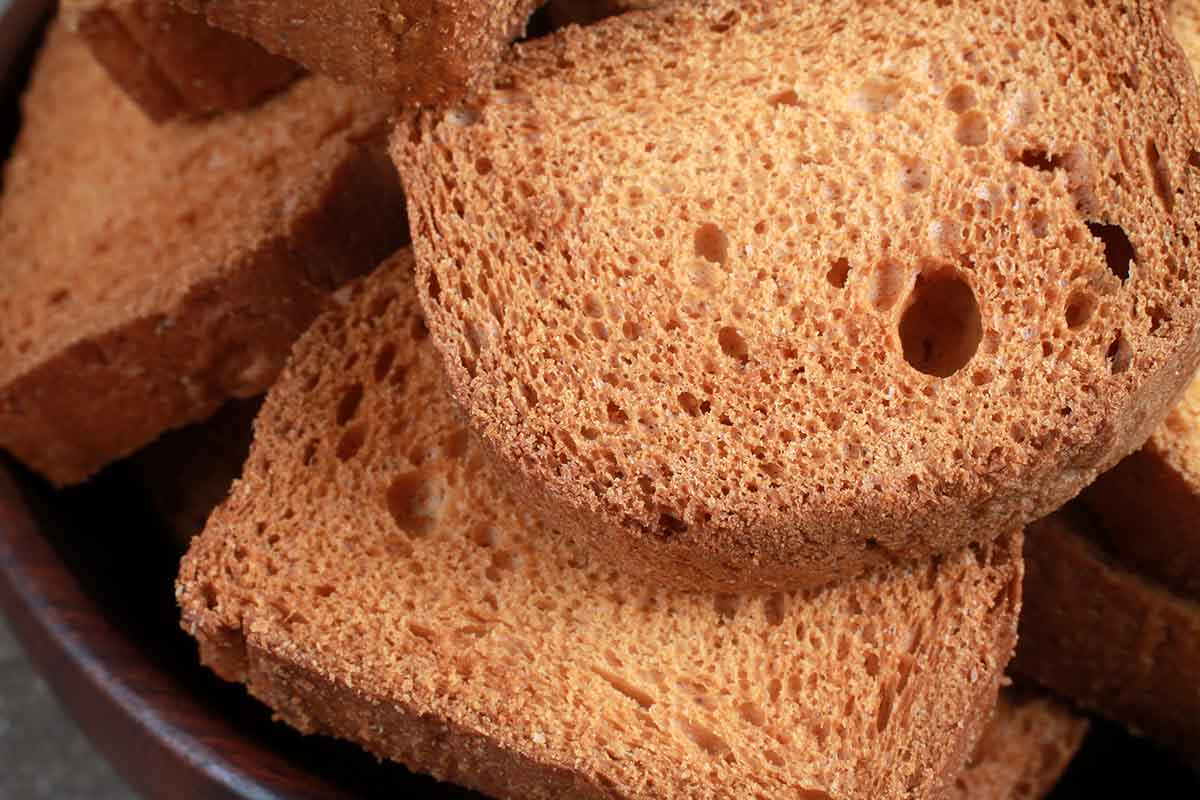 Whole Wheat Milk Rusk 250 Gm
