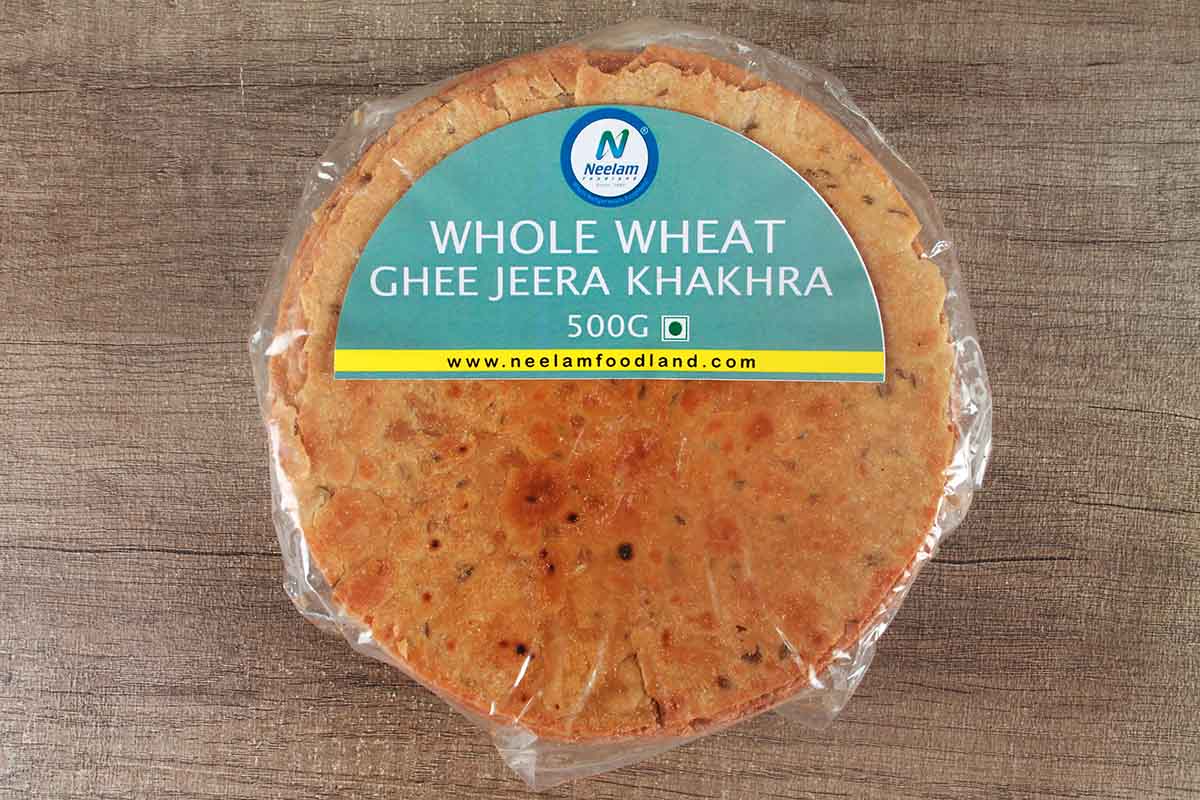 Whole Wheat Ghee Jeera Khakhra 500 Gm