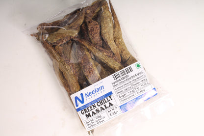 Masala Stuffed Dry Green Chilly 100 Gm