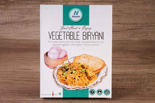 Neelam Vegetable Biryani Heat & Eat 250 Gm