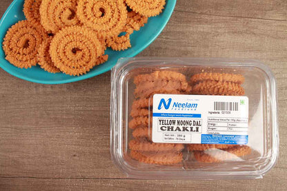 Yellow Moong Dal Chakli 250 Gm