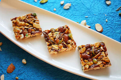 Stevia Kaju Badam Pista Chikki Sweets 250 Gm