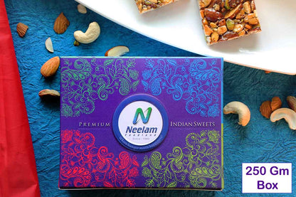 Stevia Kaju Badam Pista Chikki Sweets 250 Gm