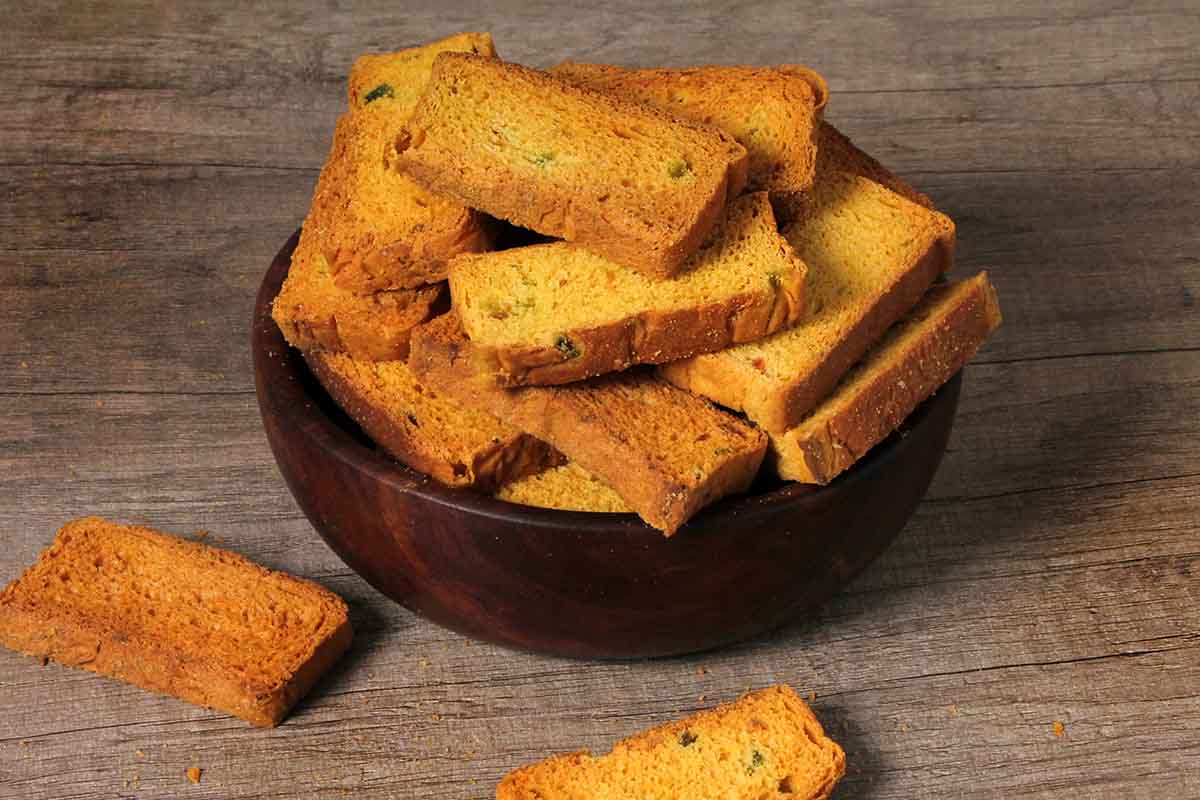 Veg Cake Toast 200 Gm