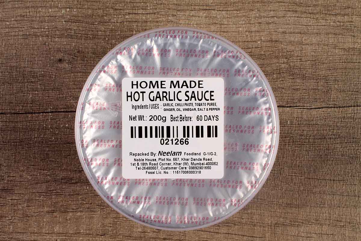 Hot Garlic Sauce 200 Gm