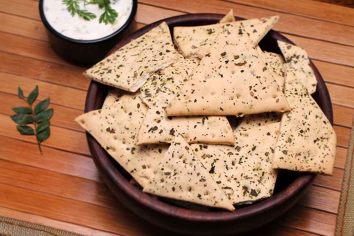 Crispy Pita Crackers 200 Gm