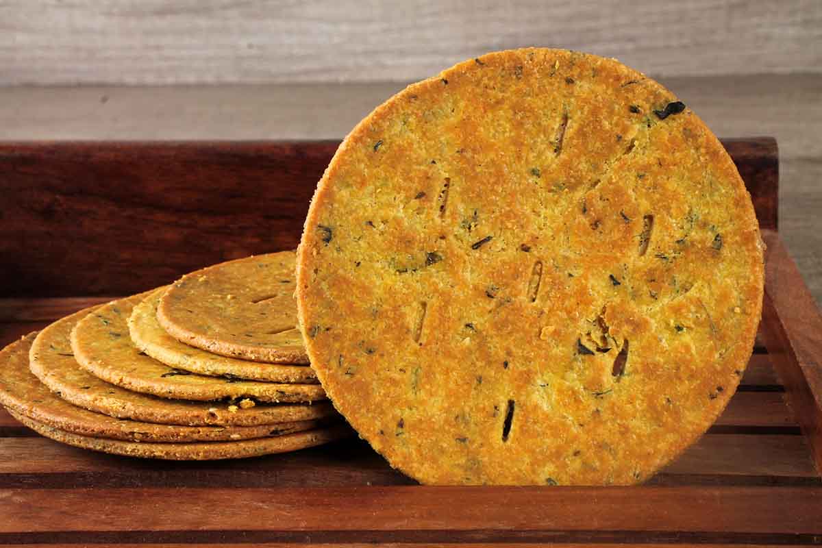 Roasted Bajra Methi Bhakri 200 Gm