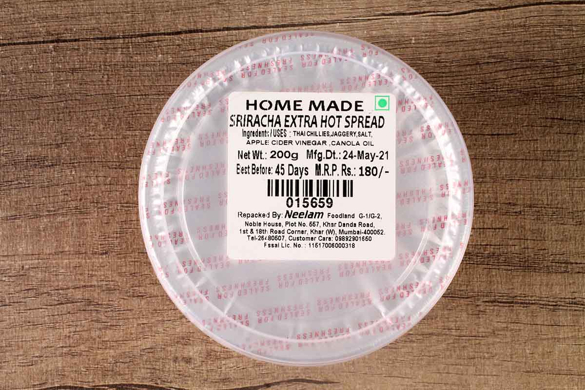 Sriracha Extra Hot Spread 200 Gm