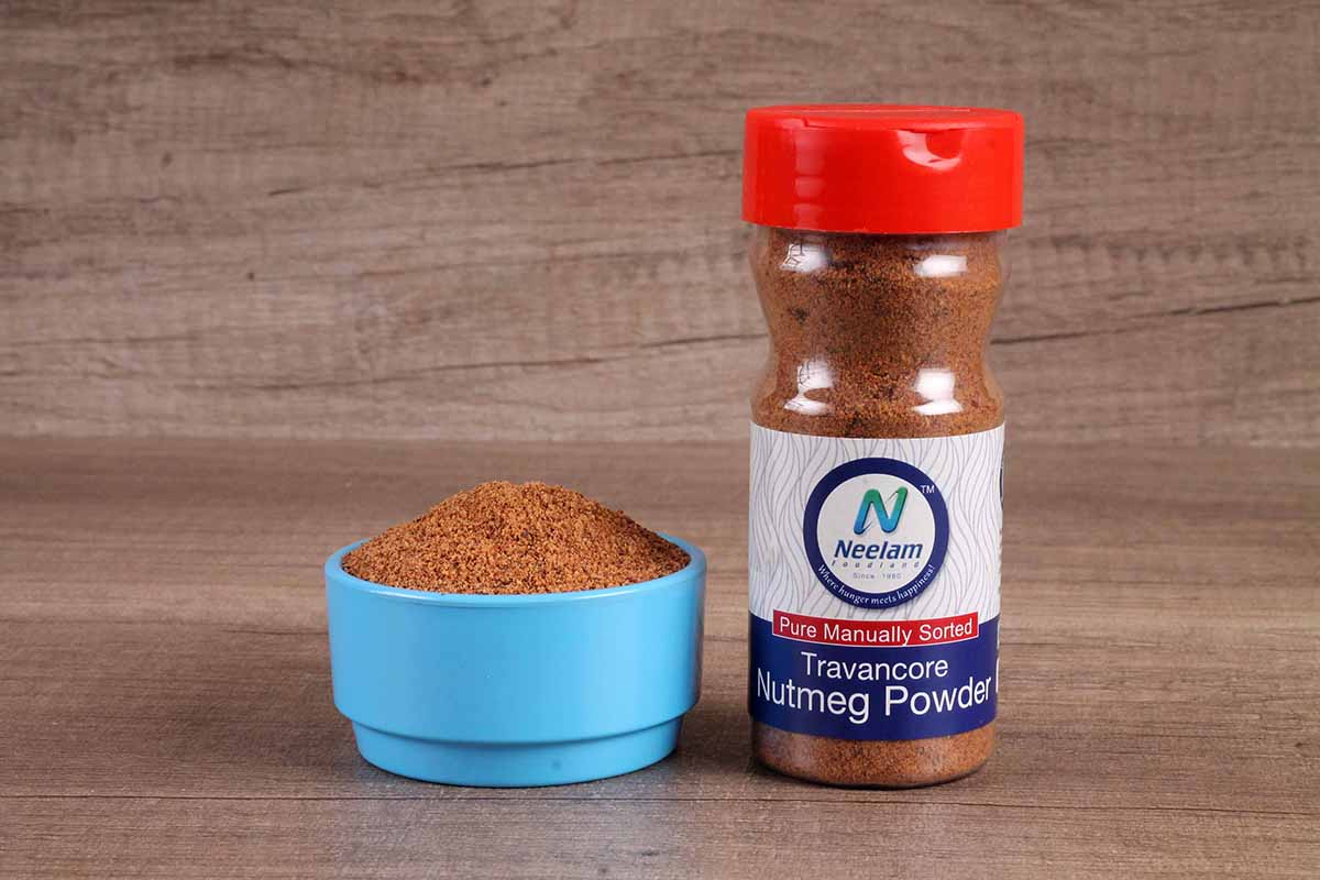 Freeze Dried Nutmeg/Jaiphal Powder 60 Gm