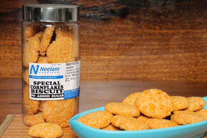 Corn Flakes Sugar Free Biscuits 200 Gm