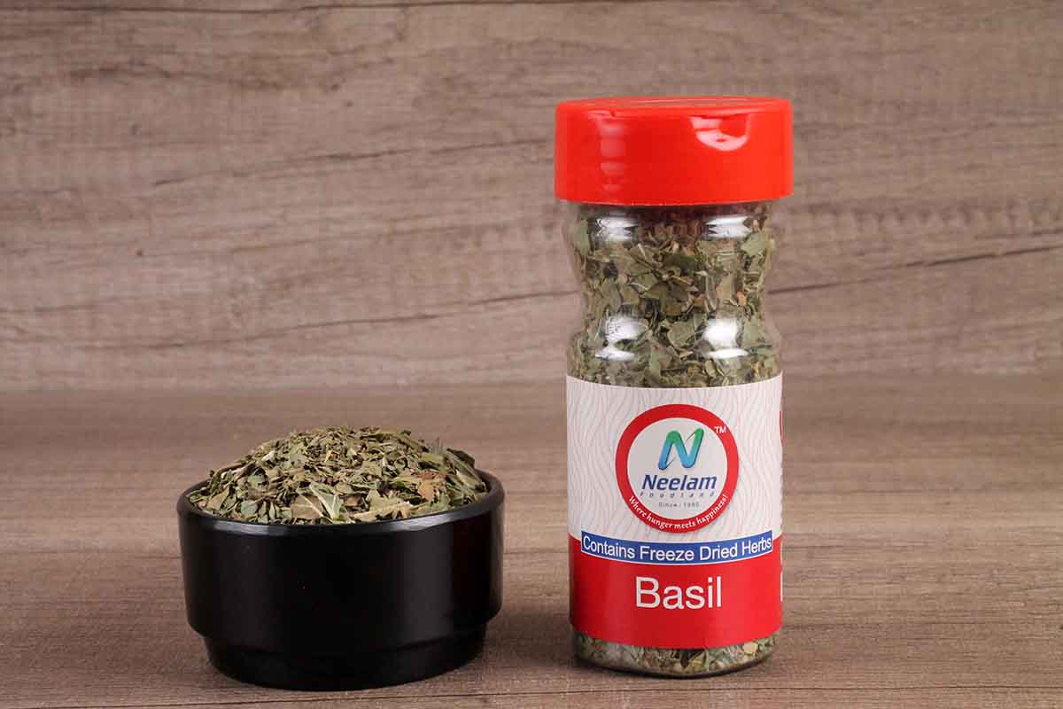 Freeze Dried Basil Herb 12 Gm