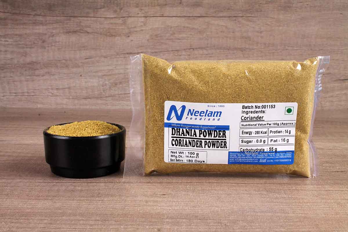 Coriander Seeds/Dhania Powder 100 Gm
