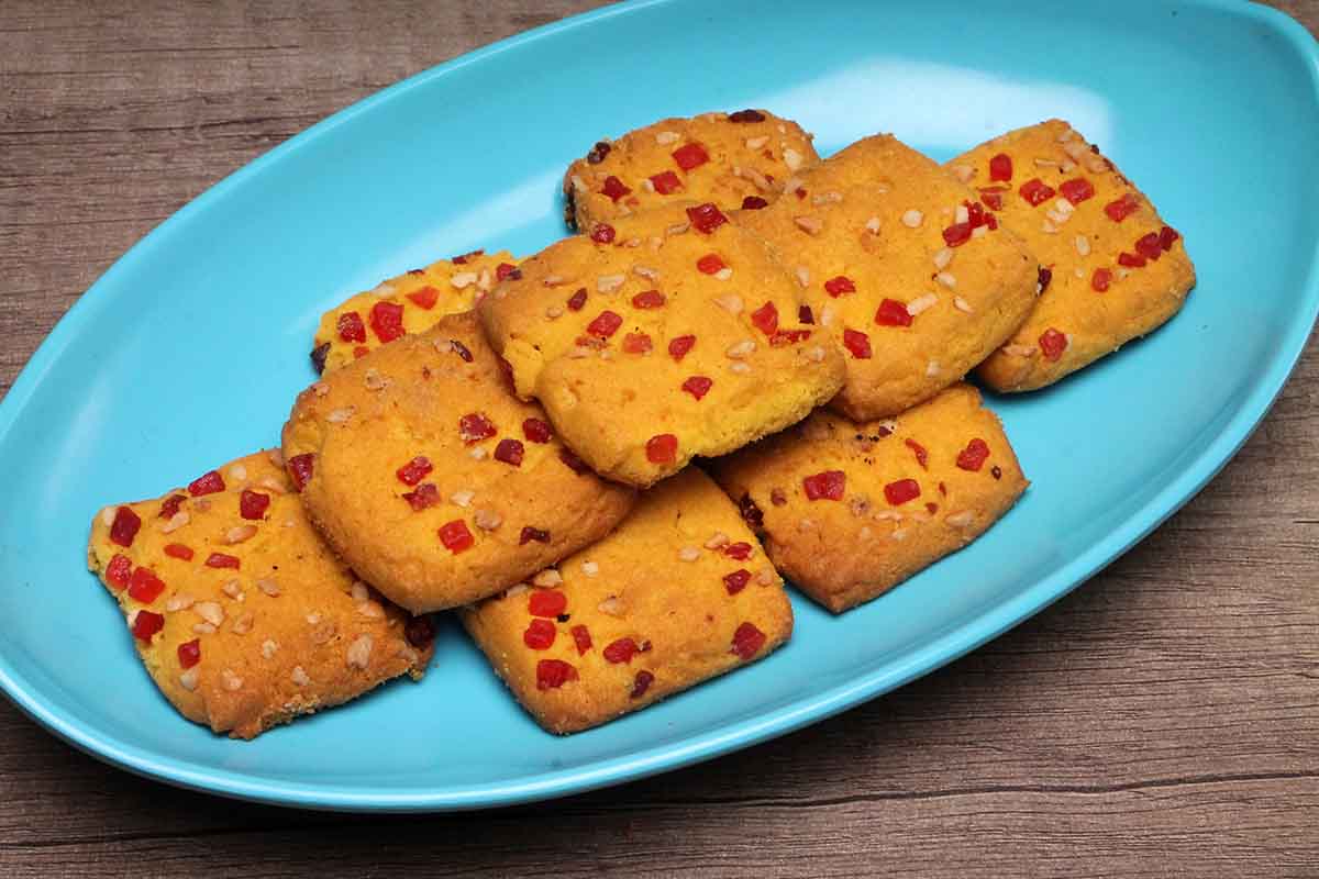 Cashew Fruity Biscuits 250 Gm