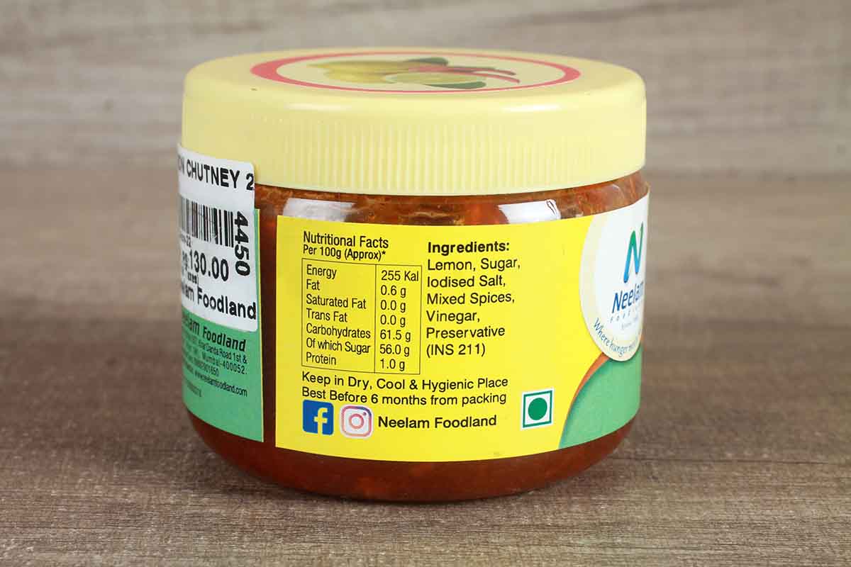 Lemon Chutney 200 Gm