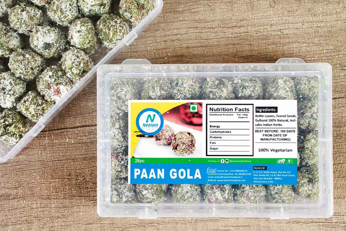 Paan Gola Mini 28 Pc