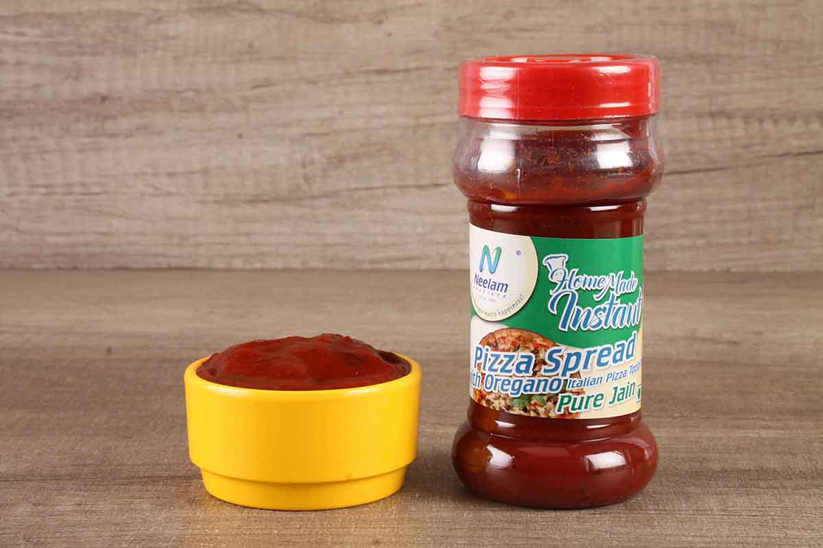 Sizzling Pure Jain Pizza Spread 200 Gm