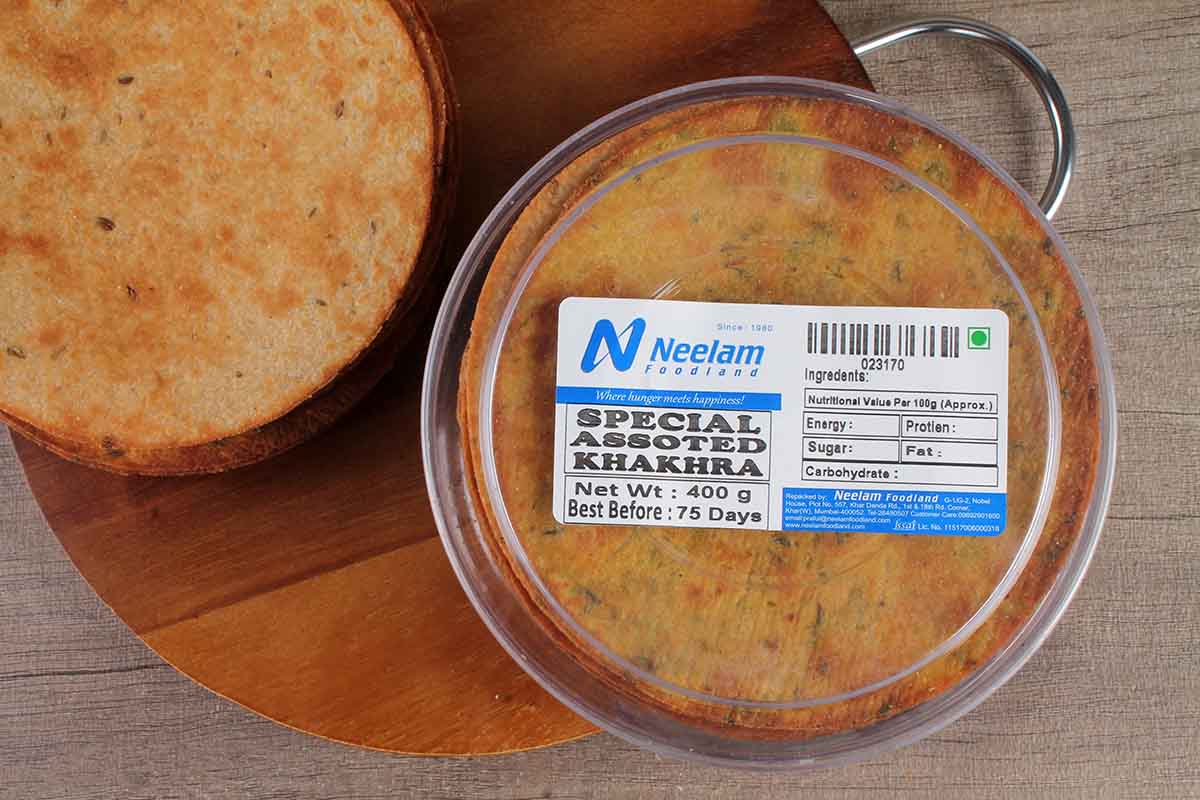 Assorted Khakhra 450 Gm