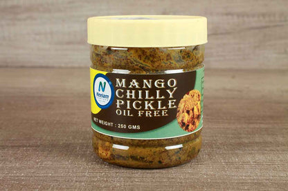 Oil Free Mango Chilly Pickle 250 Gm