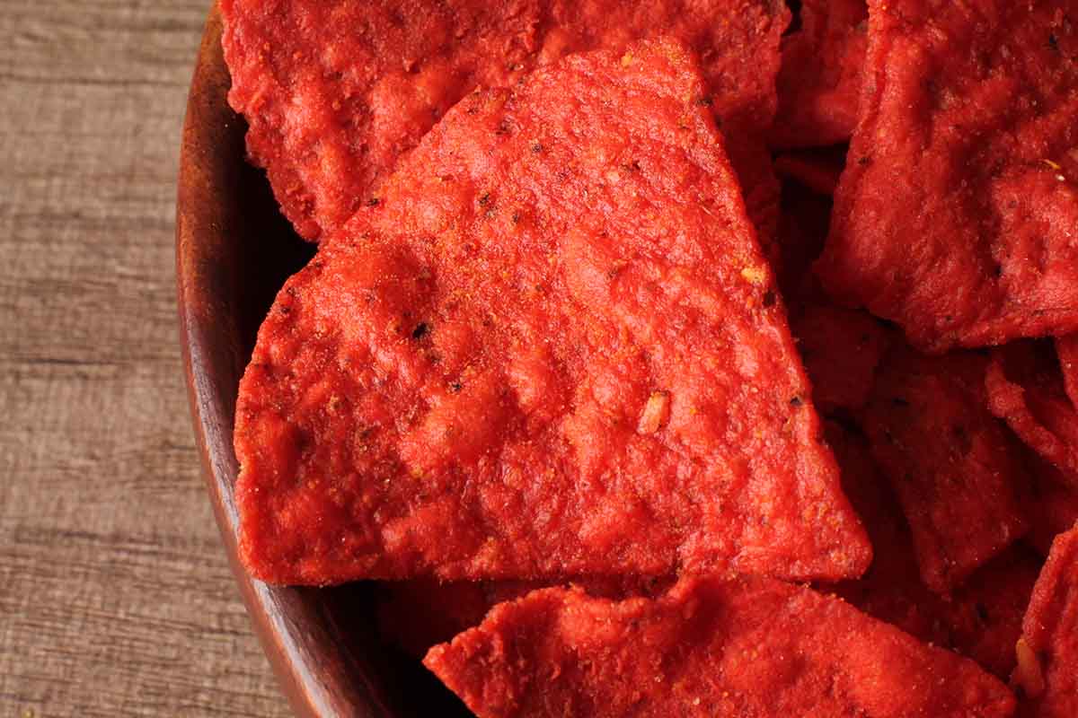 Tortillla Chips Beetroot 120 Gm