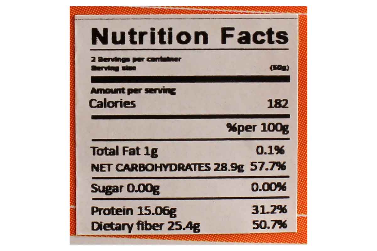 Keto Fettuccine Noodles 100 Gm