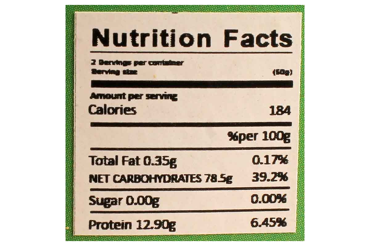 Black Beans Noodles 100 Gm