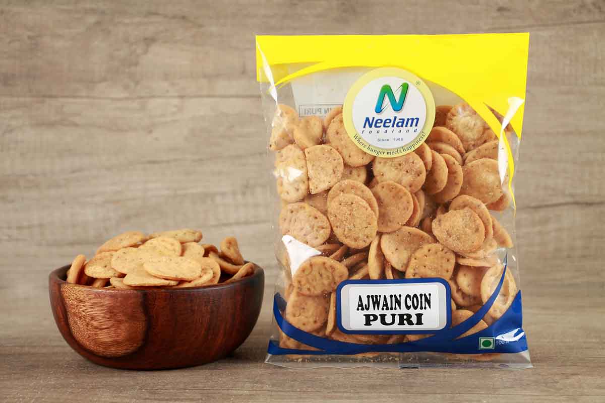 Ajwain Coin Puri 200 Gm
