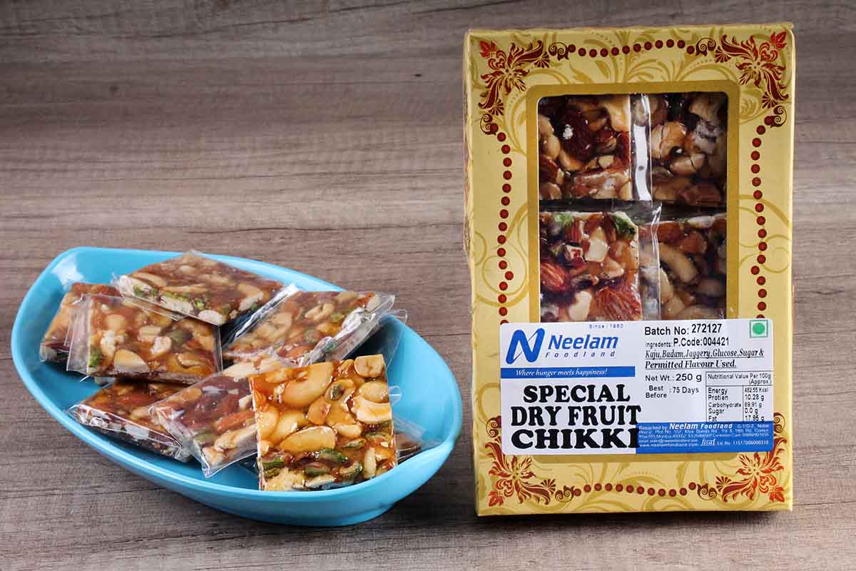 Dry Fruit Chikki 250 Gm