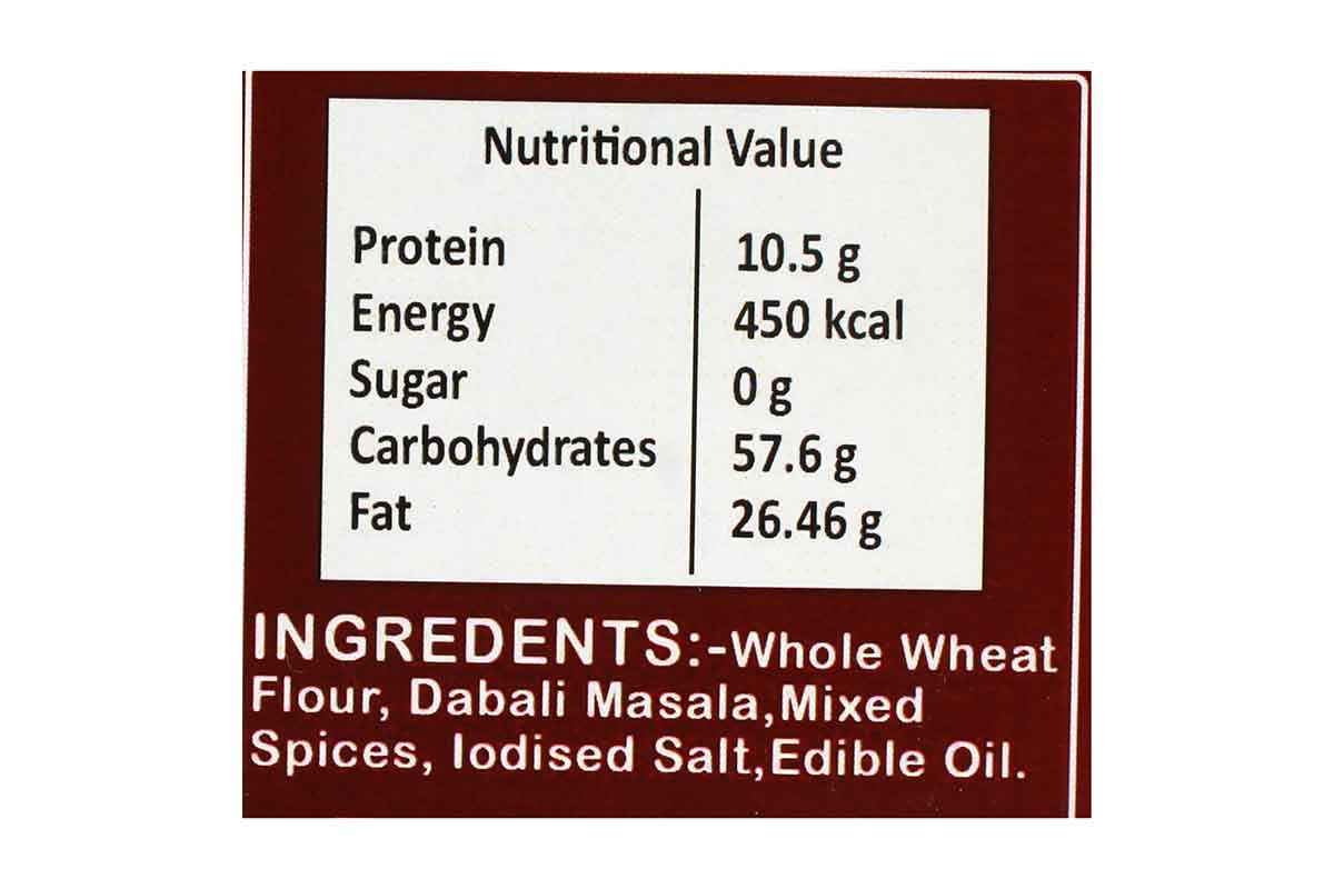 Whole Wheat Dabeli Khakhra Mobile 200 Gm