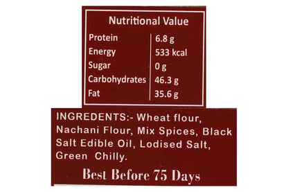 Whole Wheat Nachani Khakhra Mini 200 Gm