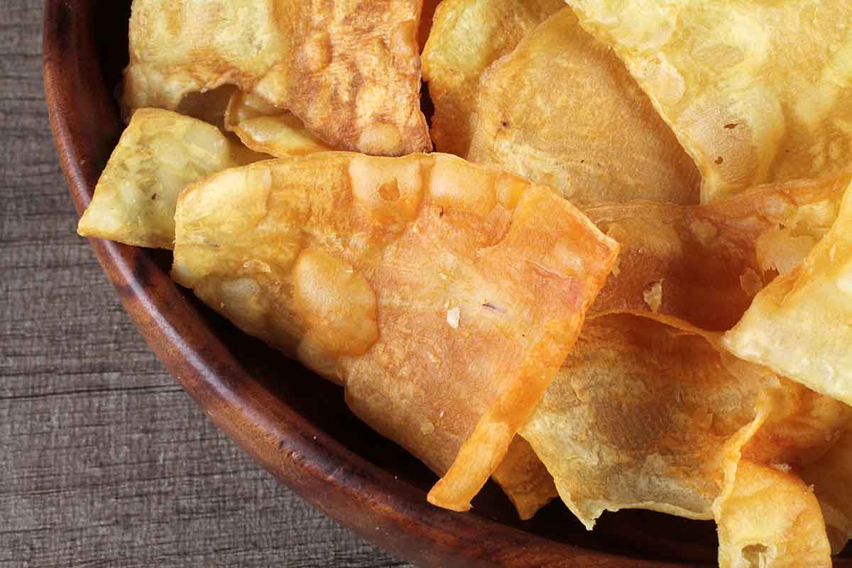 Sweet Potato Chips Plain 200 Gm