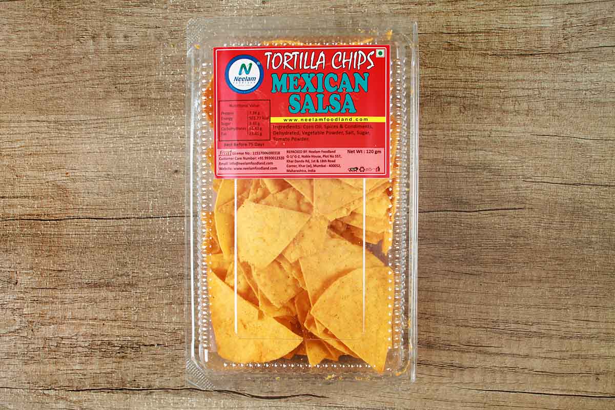 Tortillla Chips Maxican Salsa 120 Gm