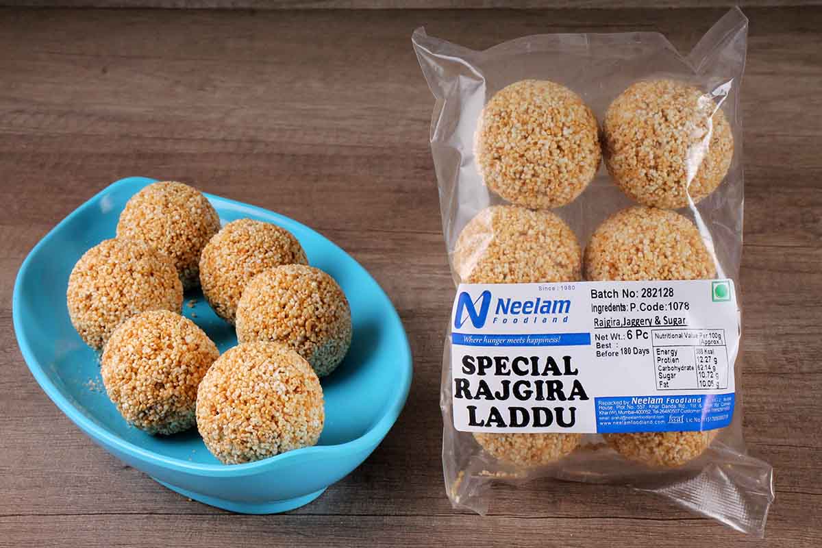 Rajgira Laddu 6 Pieces
