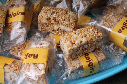 Rajgira Peanut Chikki Cubes 200 Gm
