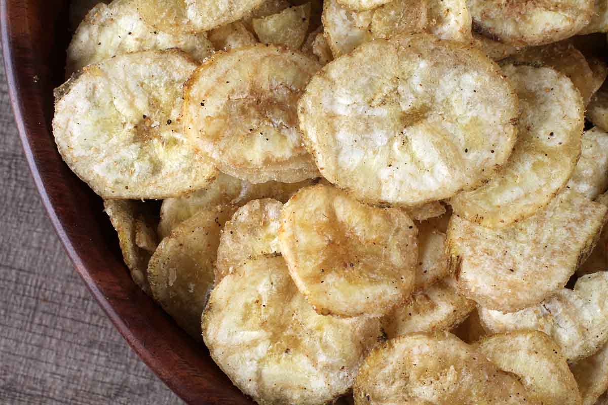 Extra Thin Banana Chips Chunky Chat 200 Gm