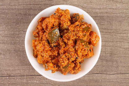 Oil Free Mango Pickle Made With Rock Salt 250 Gm