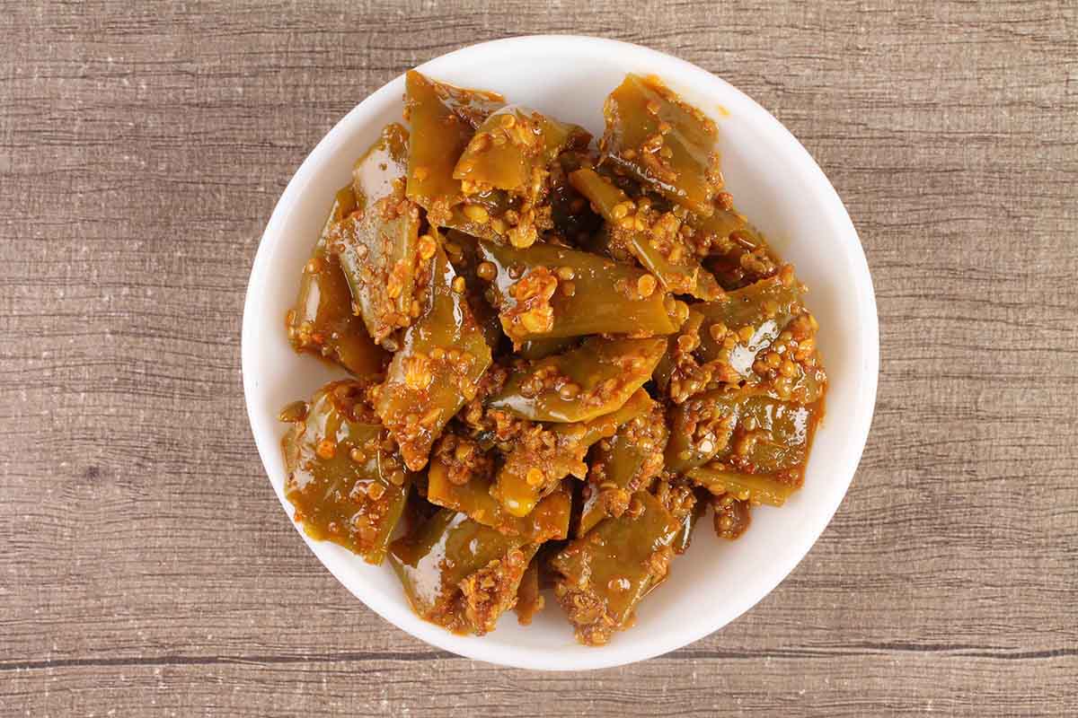 Green Chilly Pickle 250 Gm