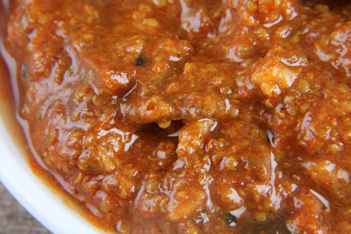 Oil Free Mango Garlic Pickle 250 Gm